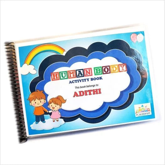 Human body activity book