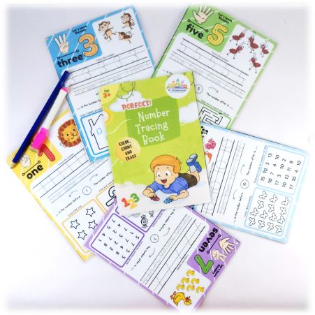 Number tracing book – Reusable, Pre writing