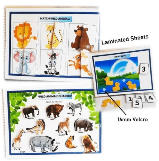 Fun Learning Book for Reducing Screen Time