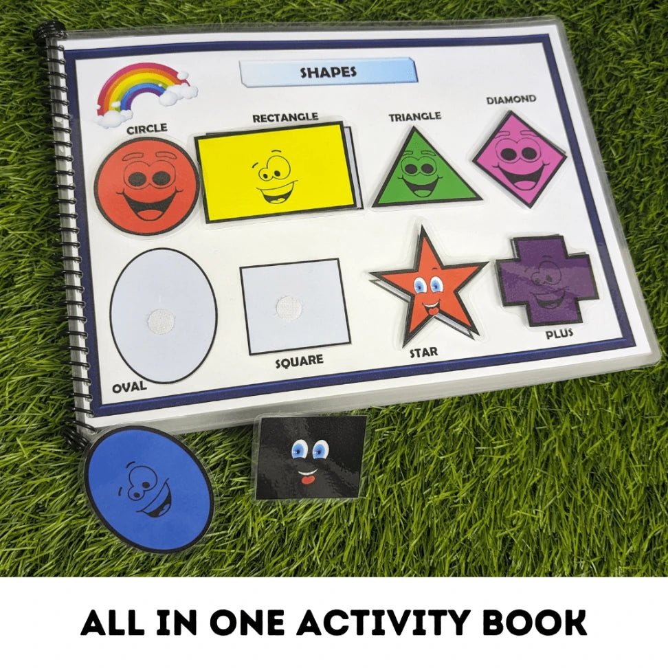 Educational Busy Book for Ages 1-4