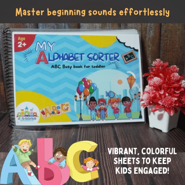 Pre-Reading Alphabet Activity Book