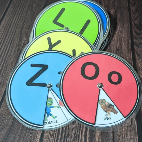 Alphabet Spinner for Kids