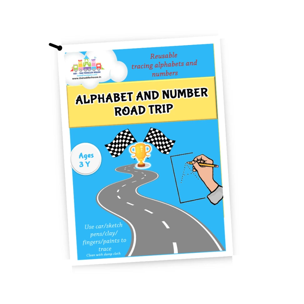 Alphabet and Number Tracing Book