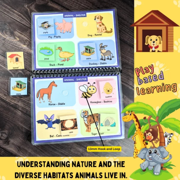 Animals and their Shelter -– A busy book binder