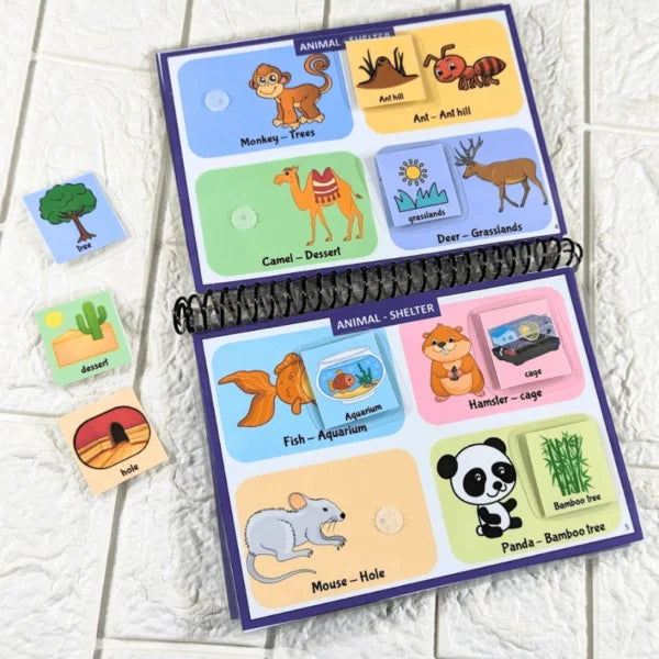 Animals and their Shelter -– A busy book binder
