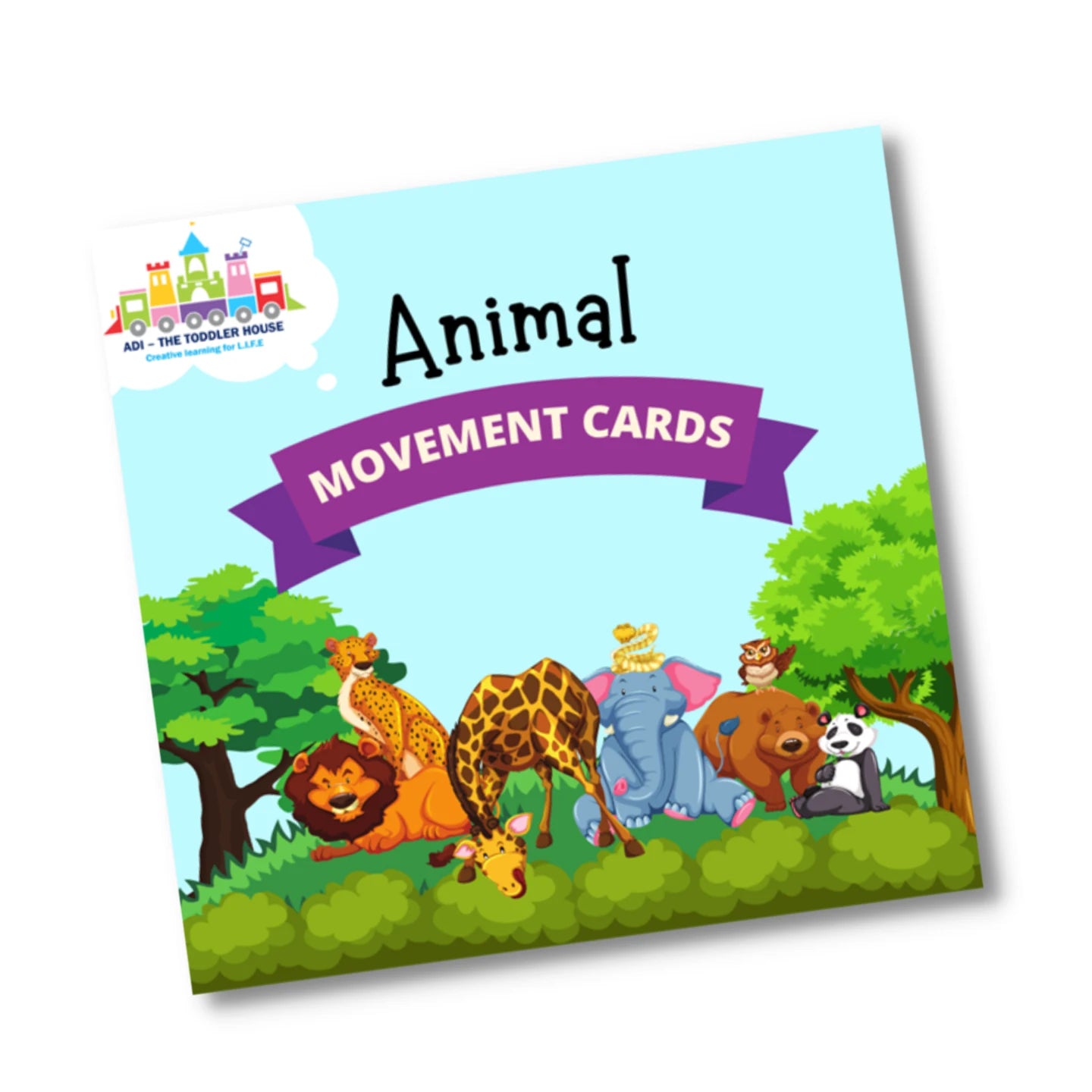 Animal movement cards