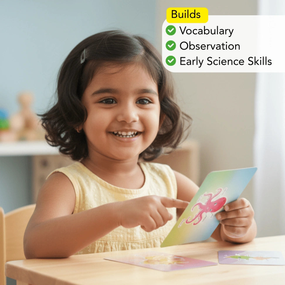 animal body parts learning set
