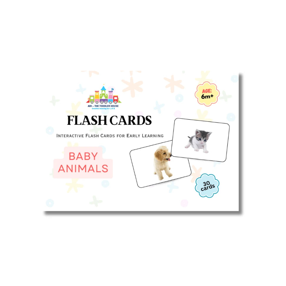 Baby Animals - Right Brain Flash Cards