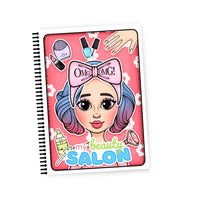 My Beauty Salon Busy Book for Kids – Pretend Play Makeup, Hair Styling, Spa & Nail Art Montessori Activity Kit