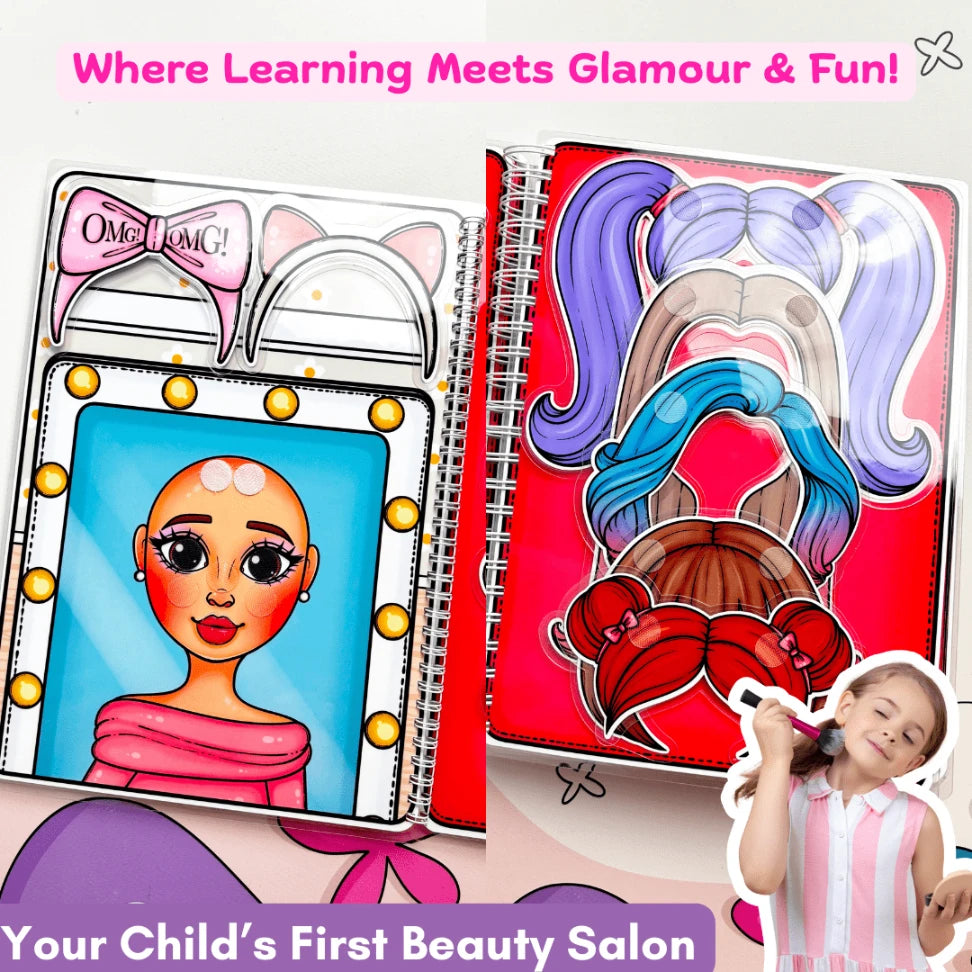 toddler beauty salon pretend play set