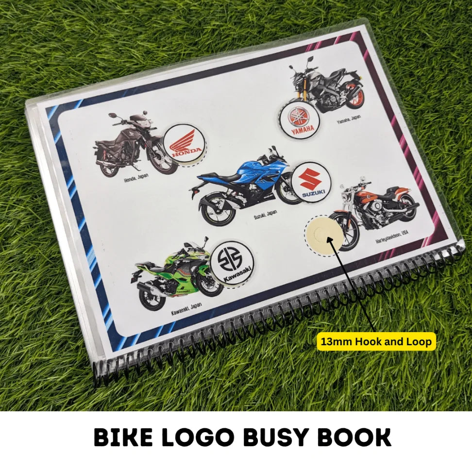 Bike logo Busy Book