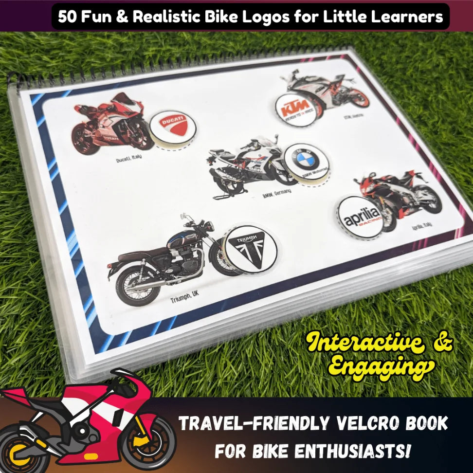 Bike logo Busy Book
