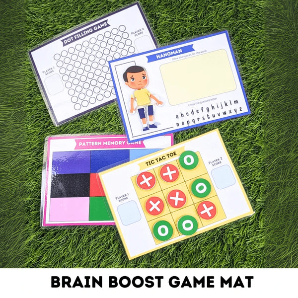 Brain Boost Sorting Mat for Kids | Reusable Educational Game Mat