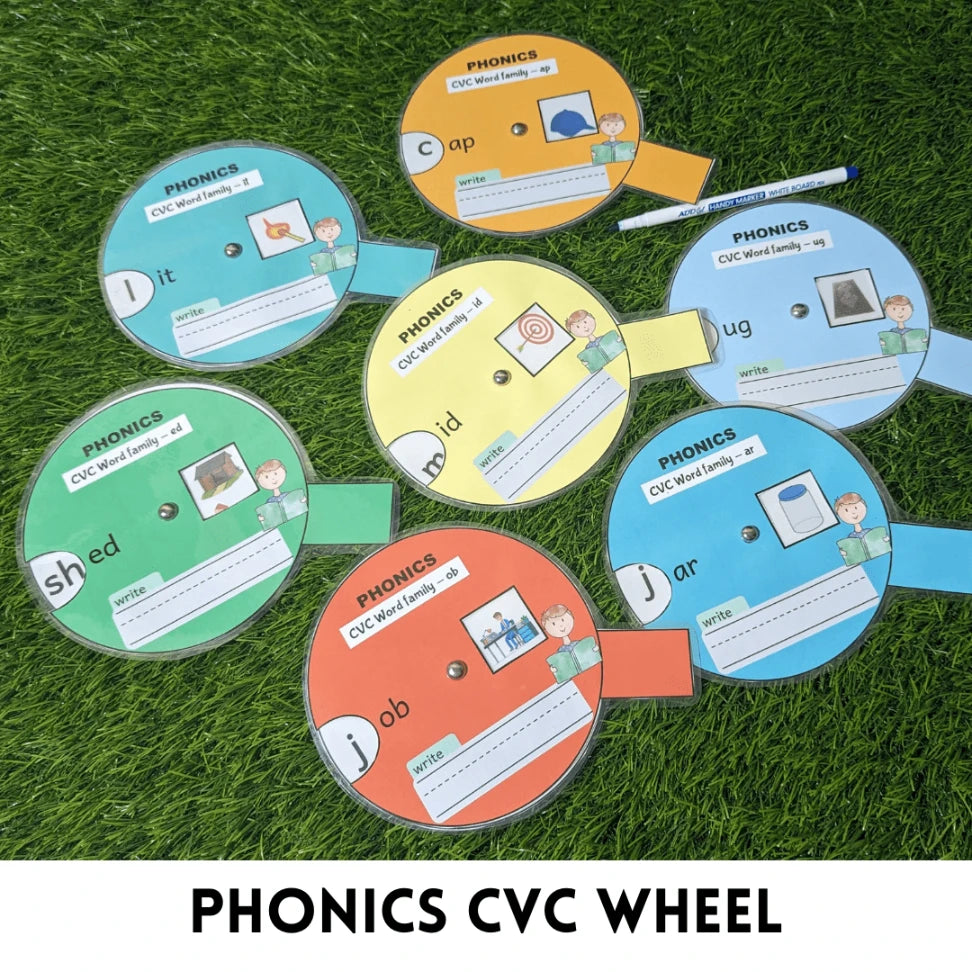 Phonics CVC WHEEL