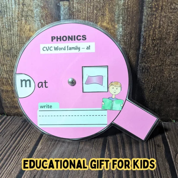 Phonics CVC WHEEL