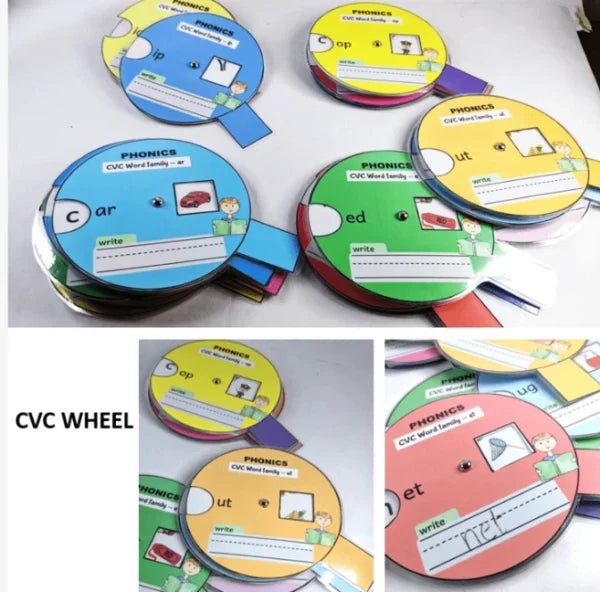 Phonics CVC WHEEL