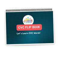 CVC Flipbook – Early Reading Phonics Kit for Kids | Learn 3-Letter Words