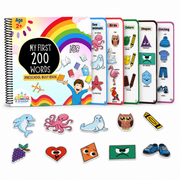 My First 200 Words Busy Book for Toddlers | Montessori Preschool Learning Binder (Age 1–4)