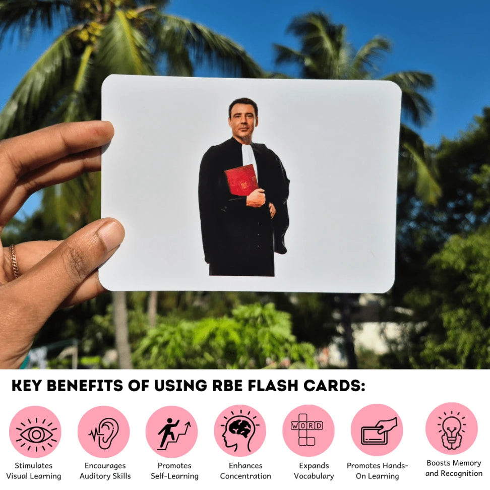 Community Helpers - Right Brain Flash Cards