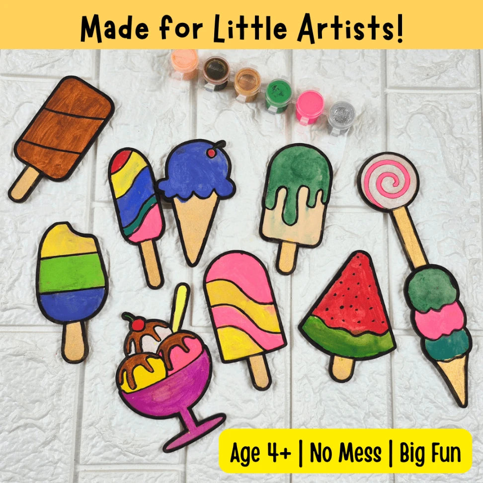 diy magnet painting kit for kids
