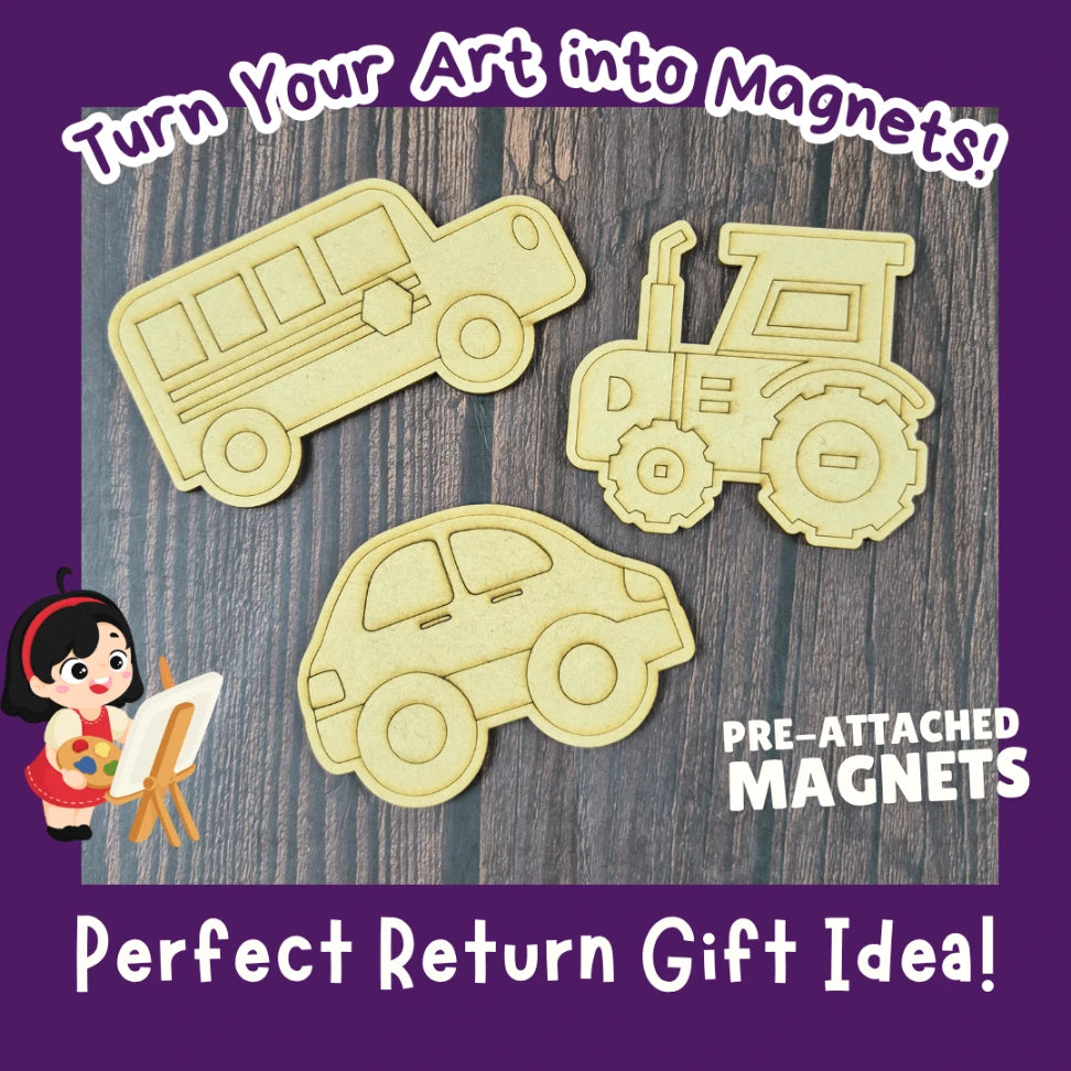 MDF vehicle cutouts for painting