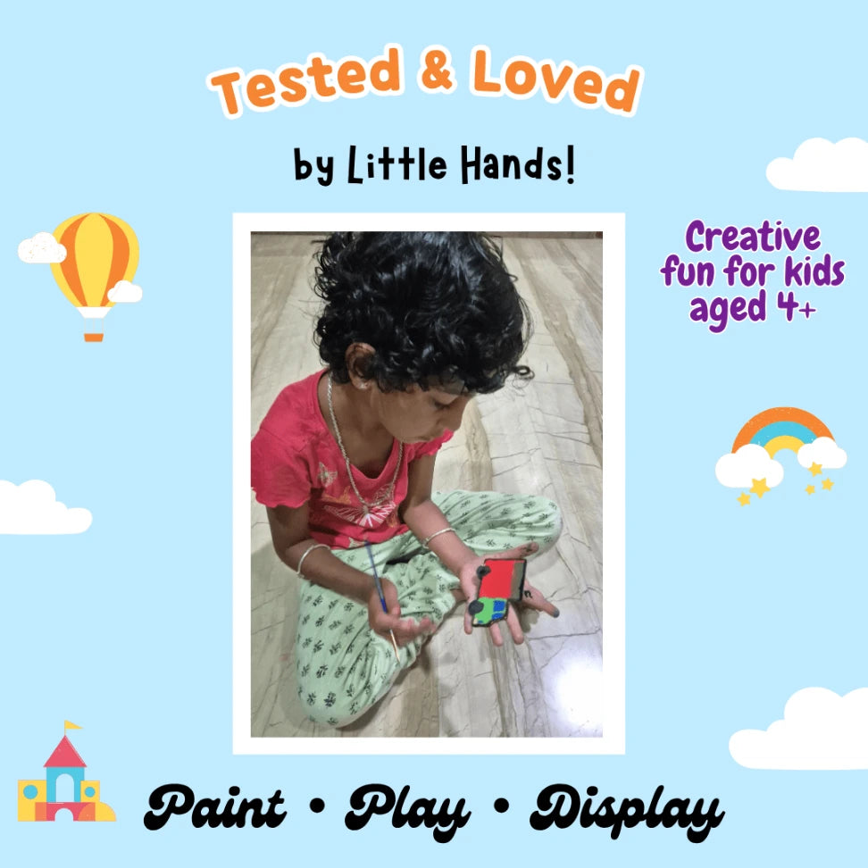 DIY Vehicles Magnet Painting Kit for Kids