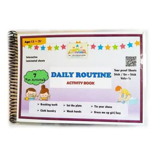 Daily routine activity book