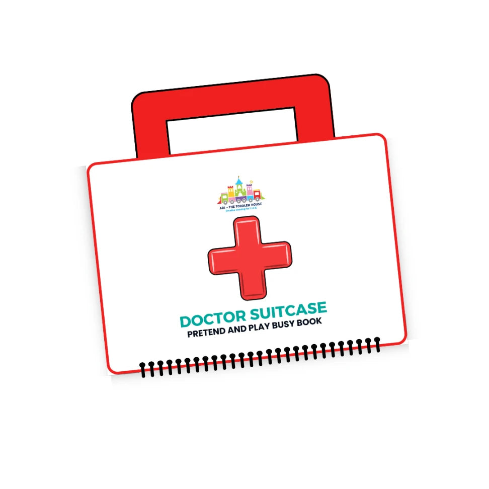 Doctor pretend play busy book