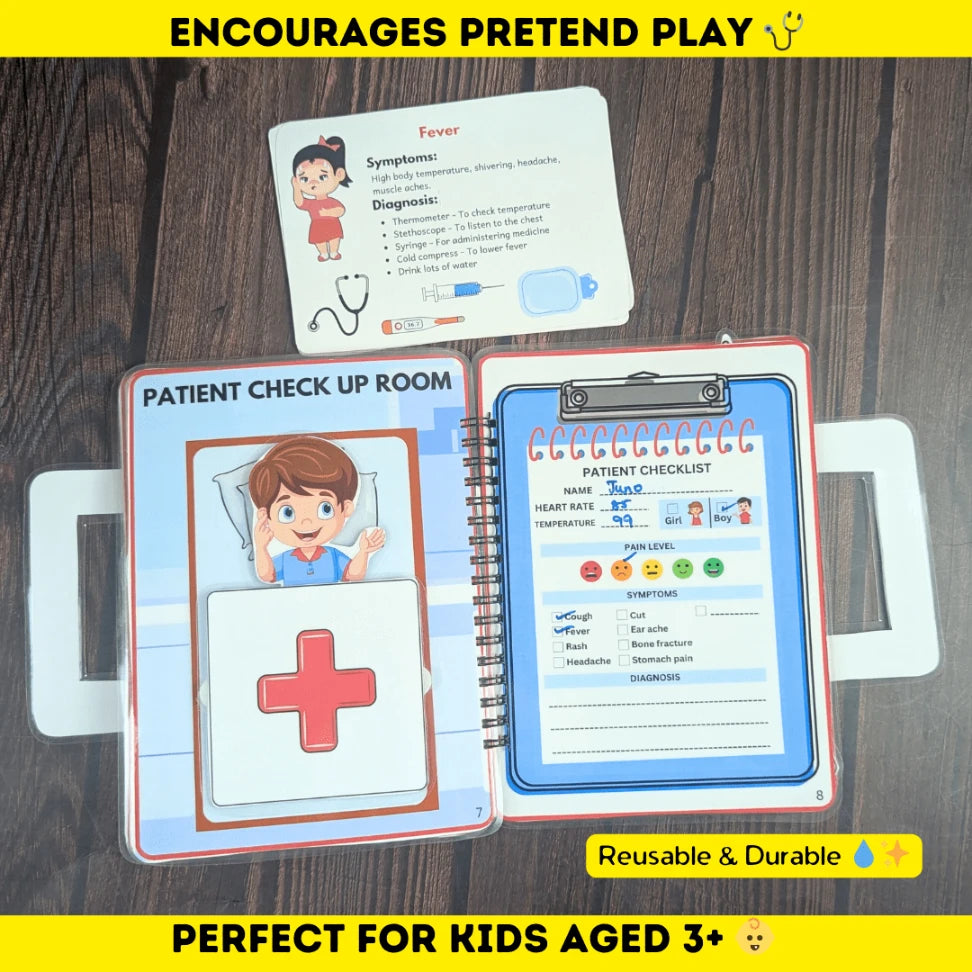 Doctor role-play toy for toddlers