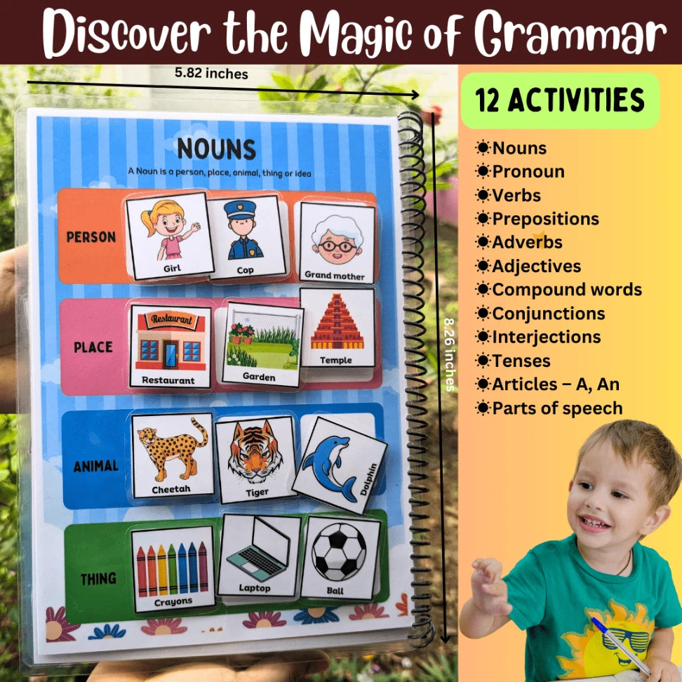 Best interactive English grammar activity book