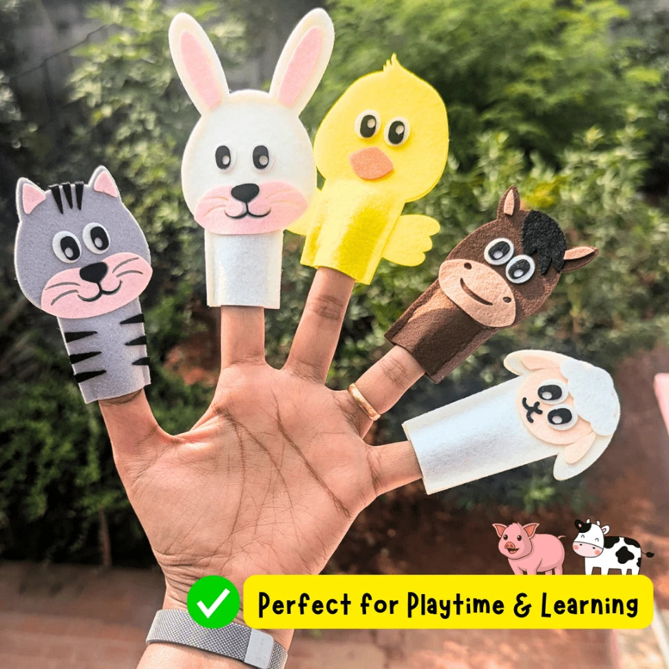 Role-play puppets for toddlers