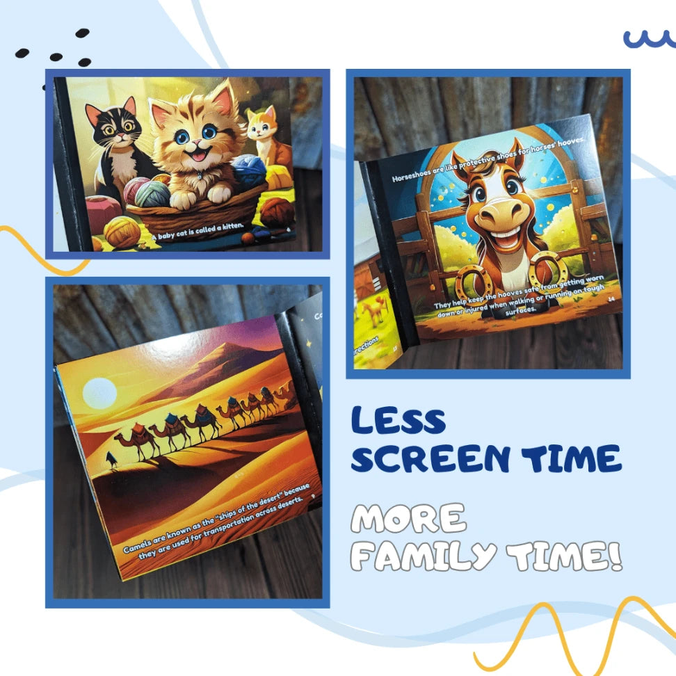 Children's books with puzzles and games