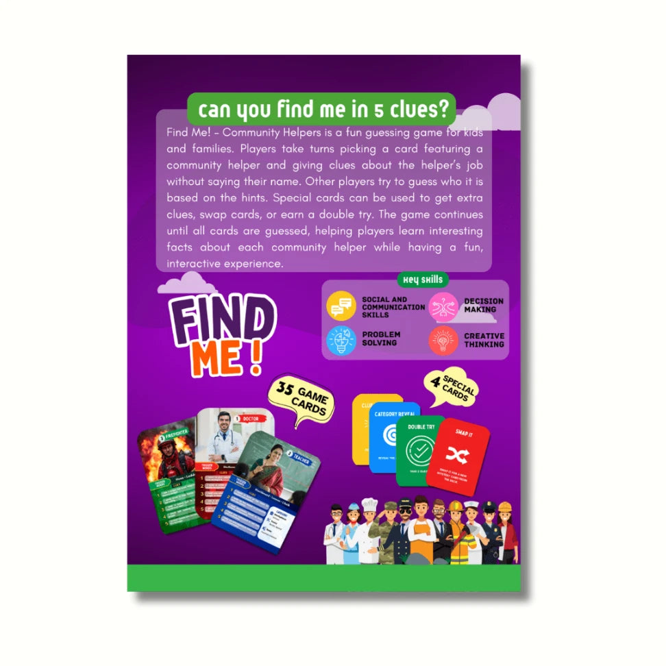 Find Me! – Community Helpers