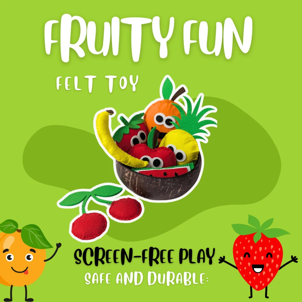 Non-Toxic Felt Play Food