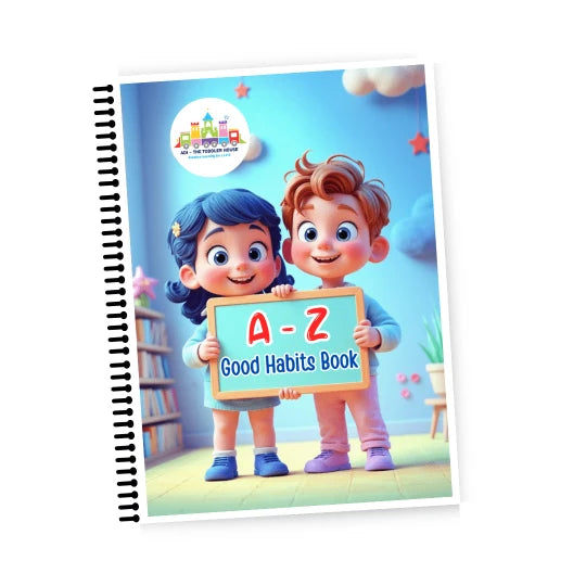 A–Z Good Habits Book for Kids – Wiro Bound, A5 Size