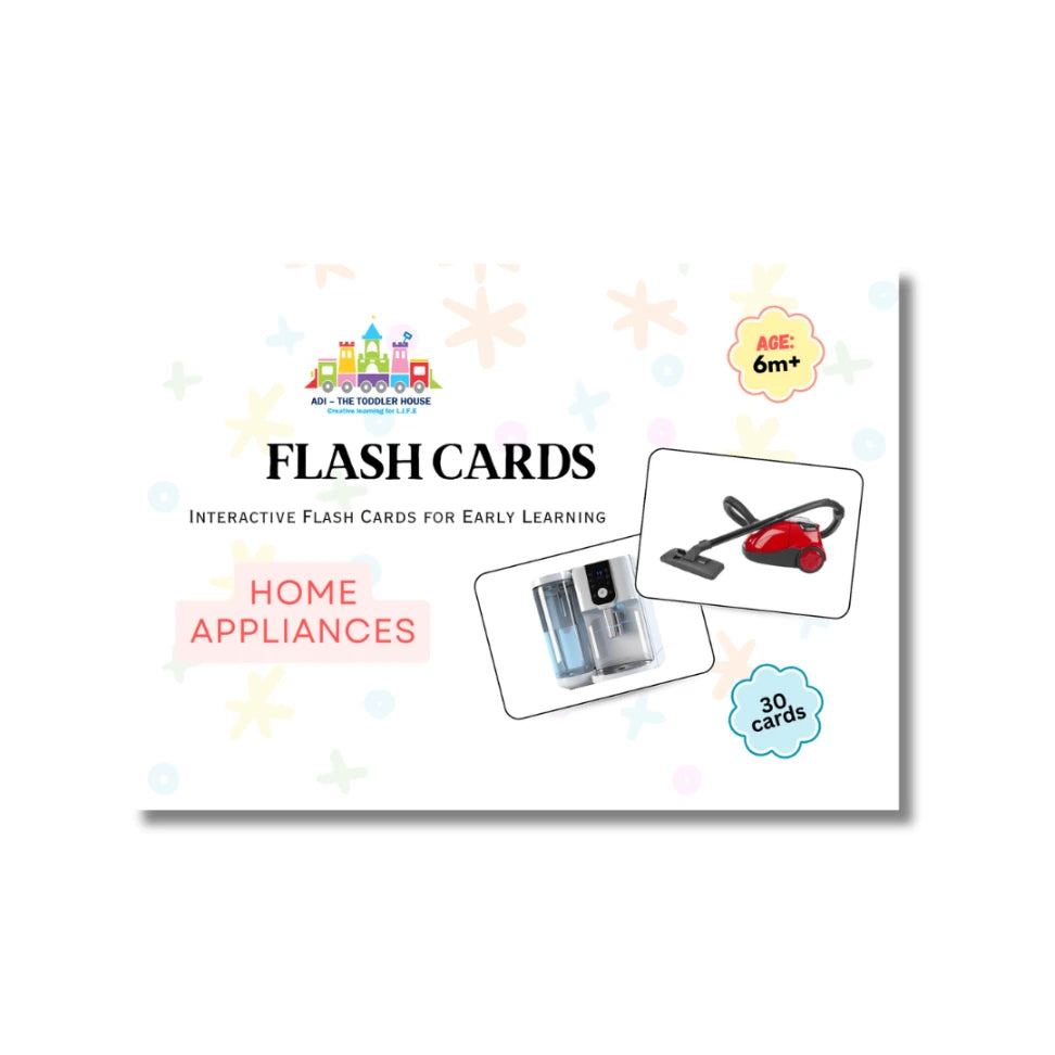 Home appliances - Right Brain Flash Cards