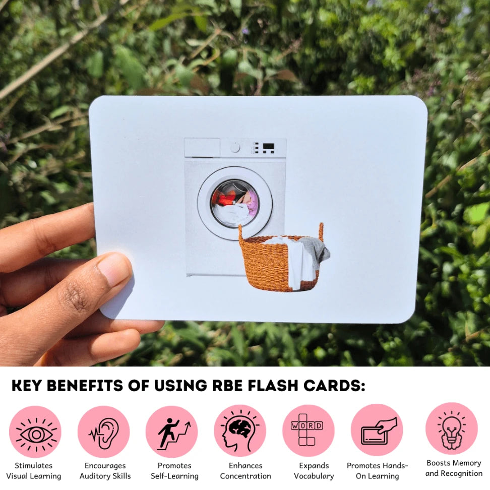 Home appliances - Right Brain Flash Cards