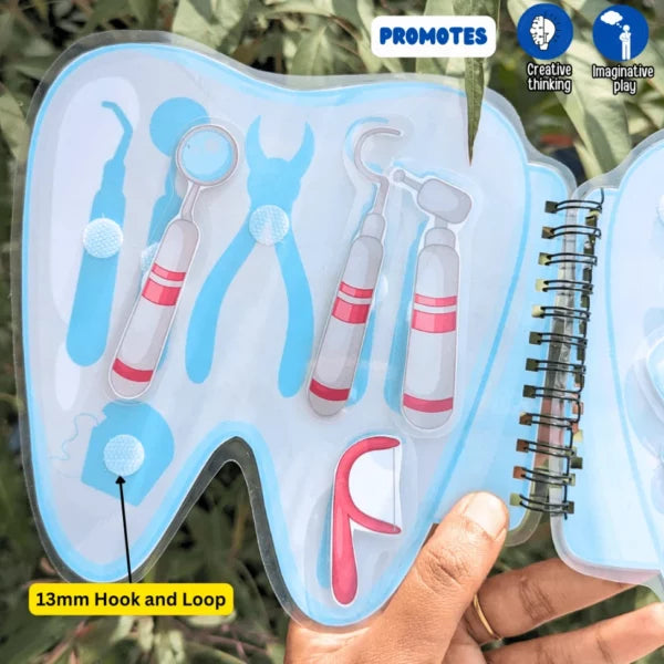  Dental Care Play Book for Preschoolers