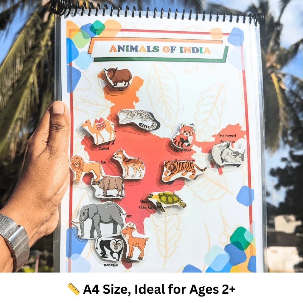 Incredible India Preschool busy book