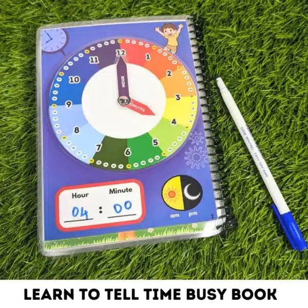 Time-Telling Busy Book
