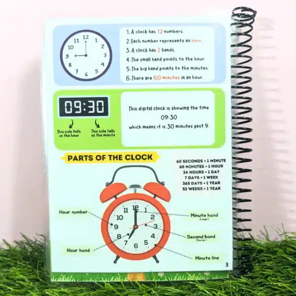Time-Telling Book for Early Learners