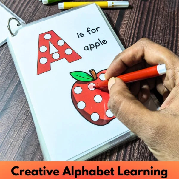 Interactive learning and coloring set for preschoolers