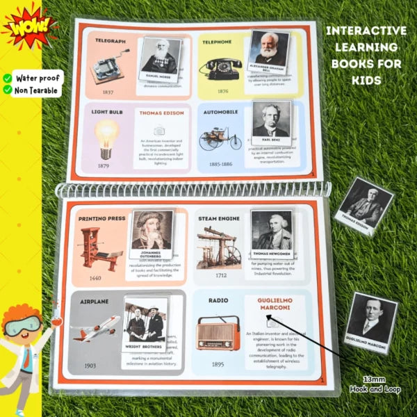 Inventor and Inventions Busy Book