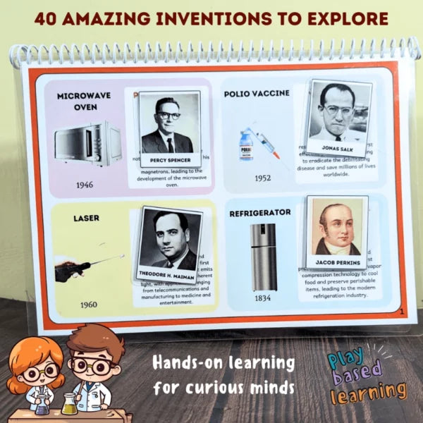 Inventor and Inventions Busy Book