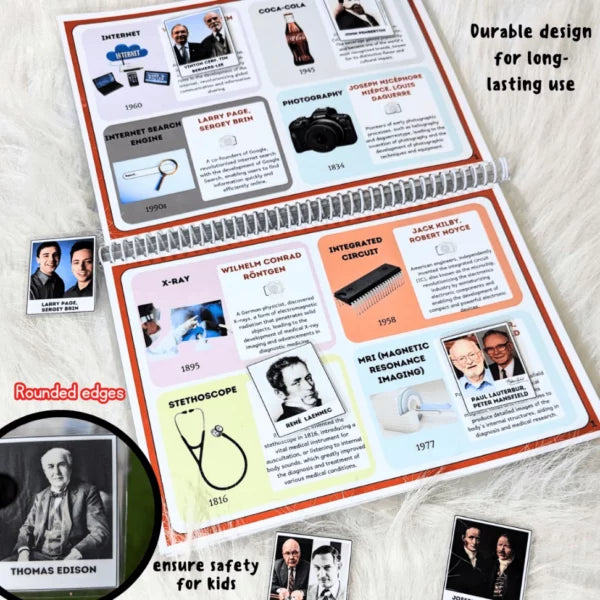 Inventor and Inventions Busy Book
