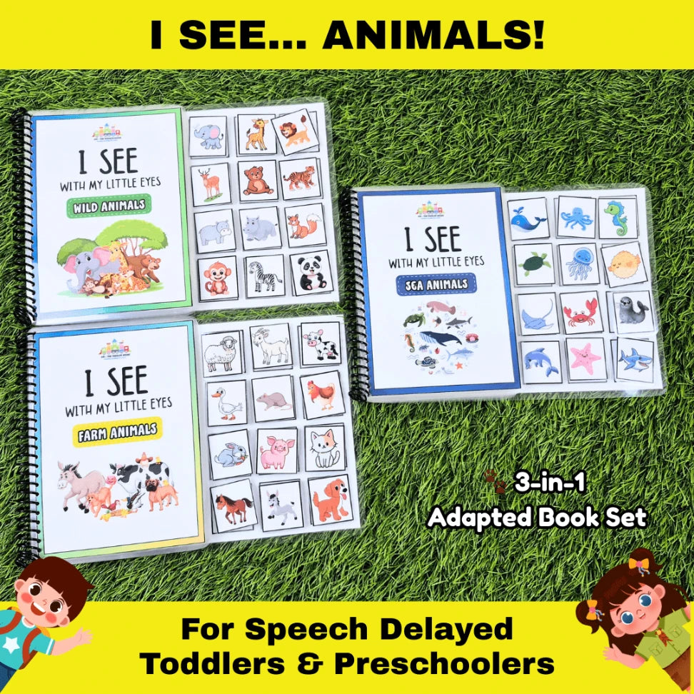 adapted books for speech therapy toddlers

