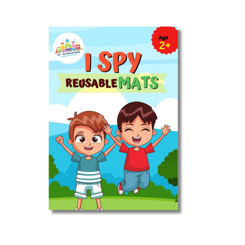 I Spy reusable mats for toddlers' cognitive development