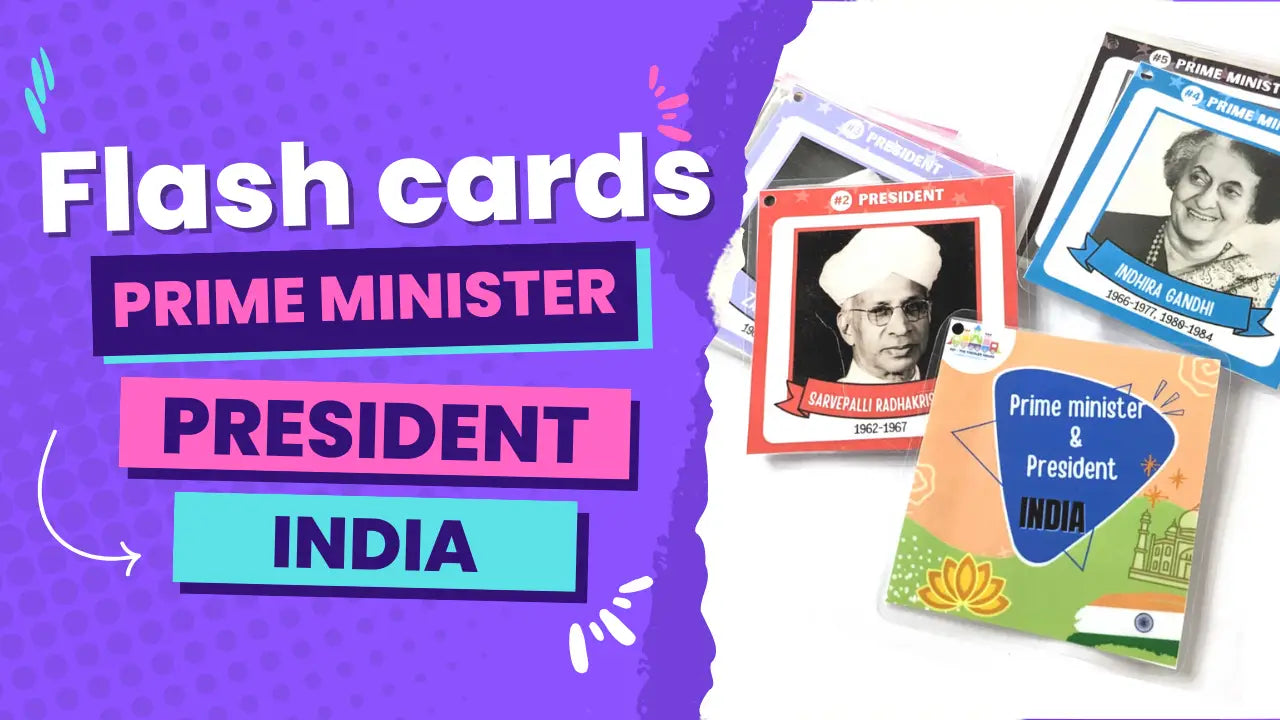Prime minister and President Flash cards