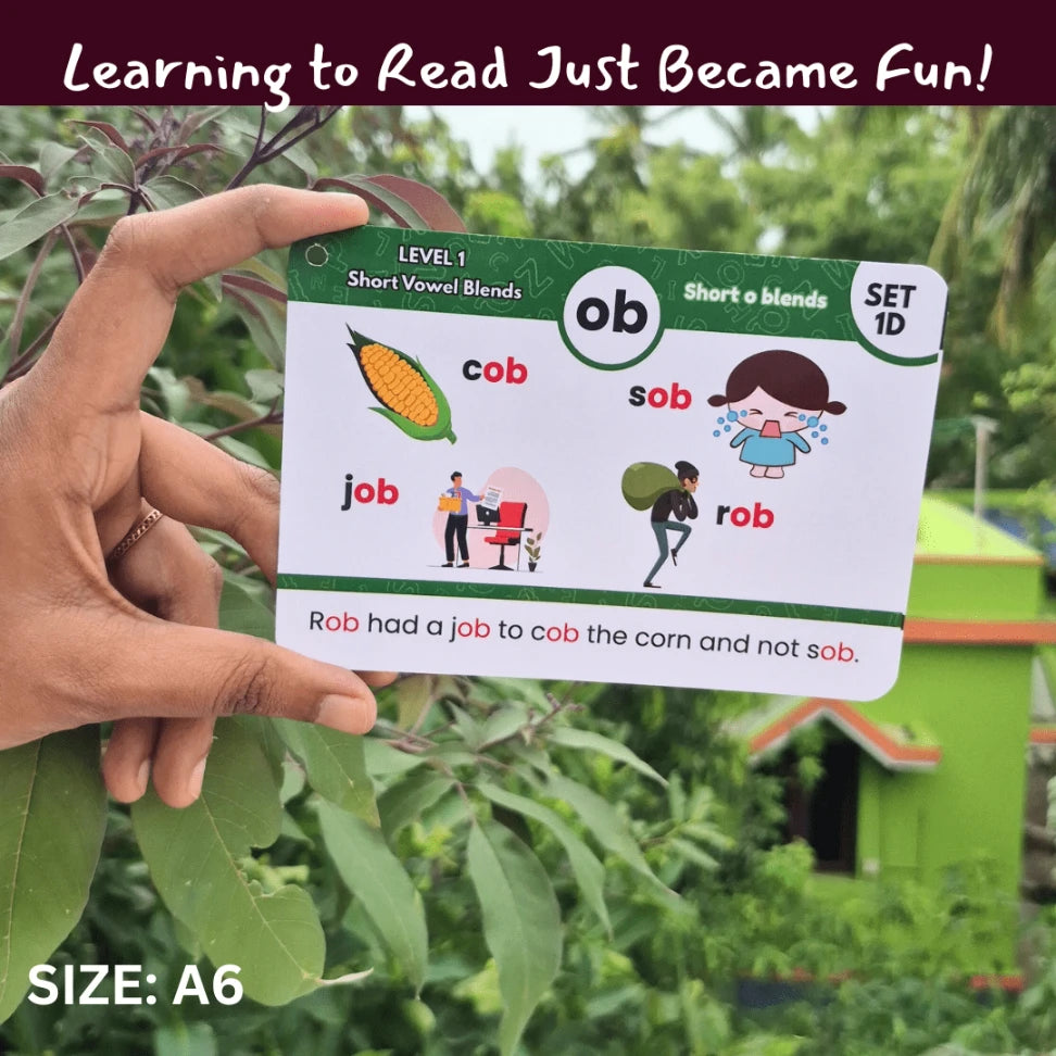 phonics flashcards for homeschooling