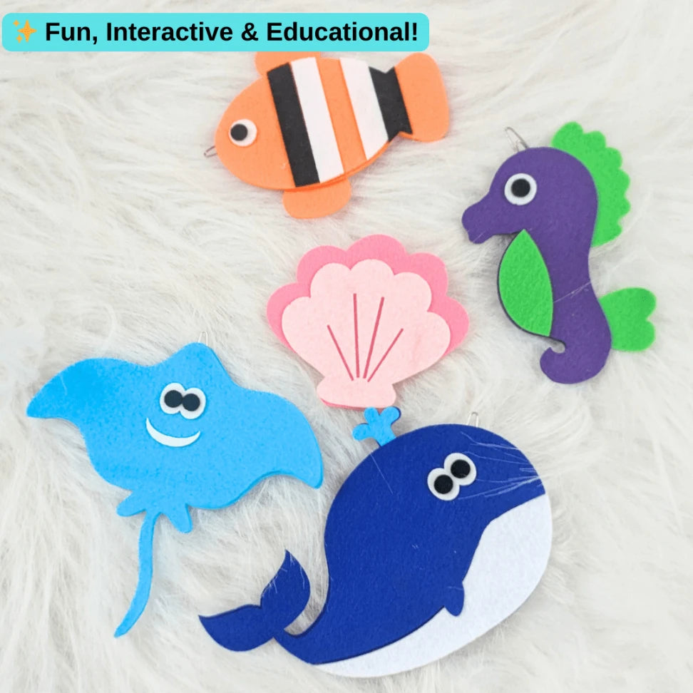 Sea animal magnetic toy